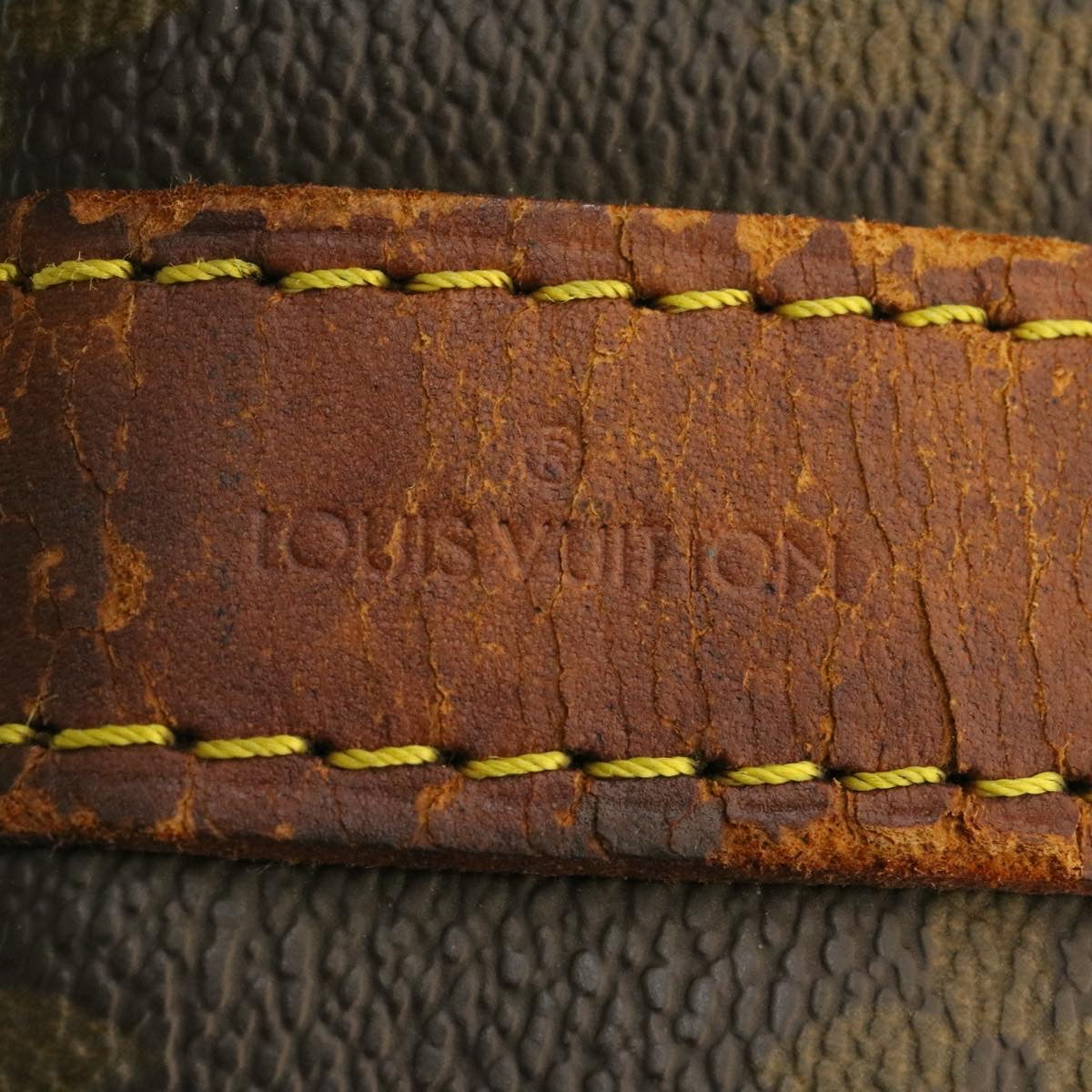 LOUIS VUITTON Monogram Keepall Bandouliere 50 Boston Bag M41416 LV hs233