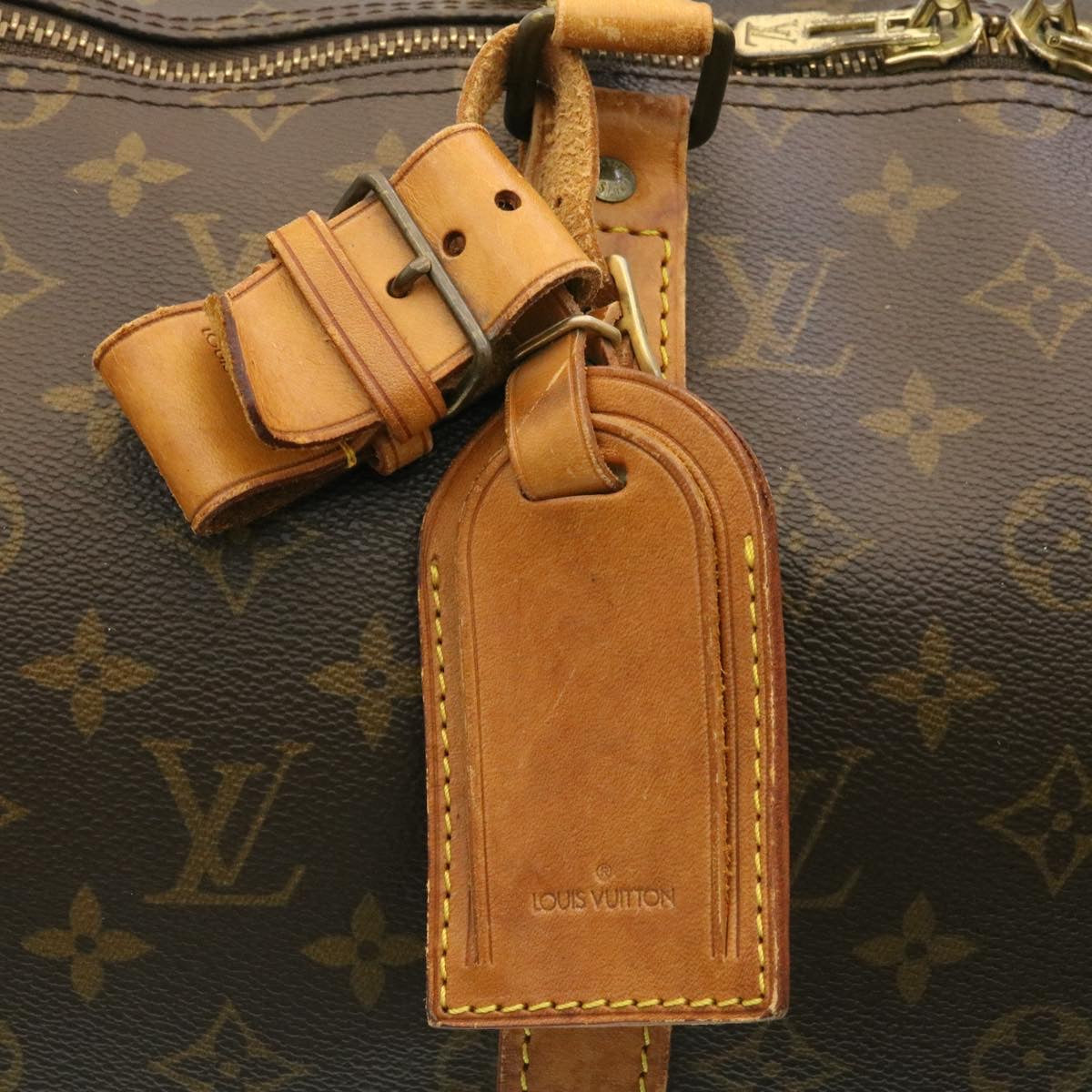 LOUIS VUITTON Monogram Keepall Bandouliere 50 Boston Bag M41416 LV hs233