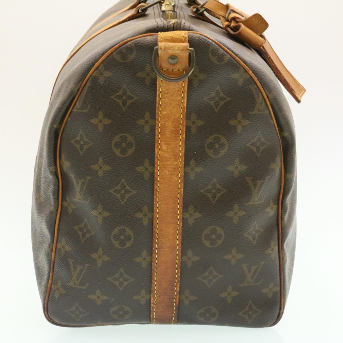 LOUIS VUITTON Monogram Keepall Bandouliere 50 Boston Bag M41416 LV hs233