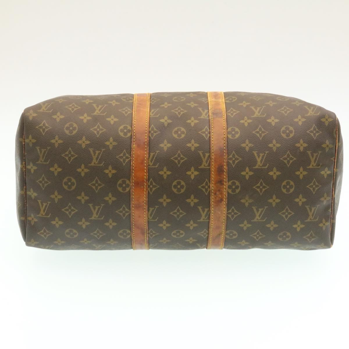 LOUIS VUITTON Monogram Keepall 45 Boston Bag M41428 LV hs237