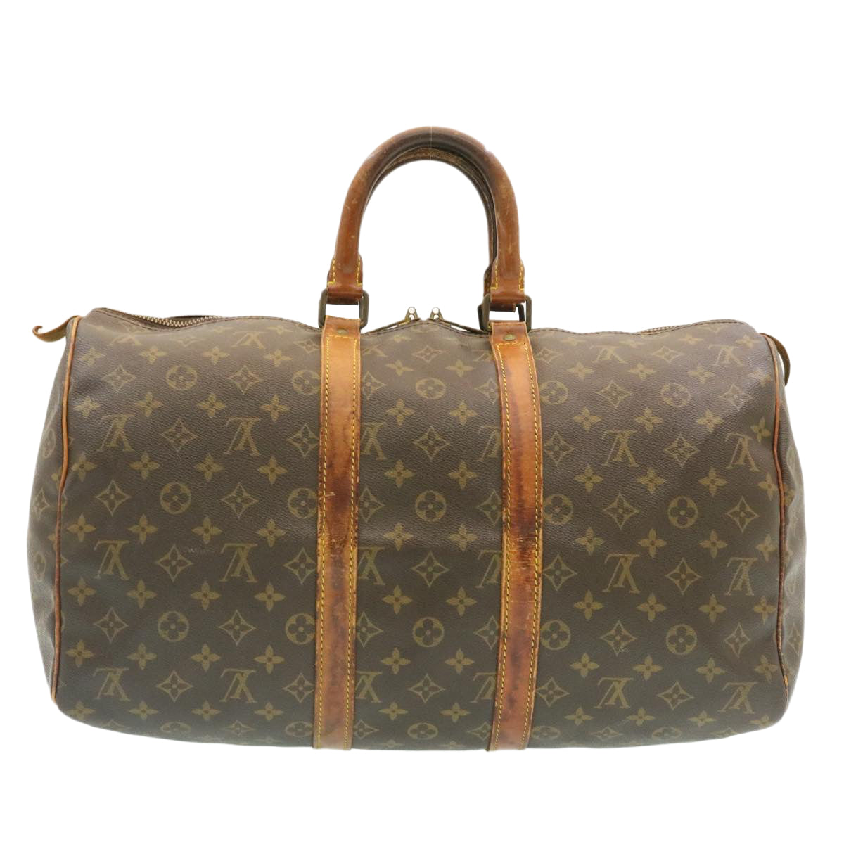 LOUIS VUITTON Monogram Keepall 45 Boston Bag M41428 LV hs237