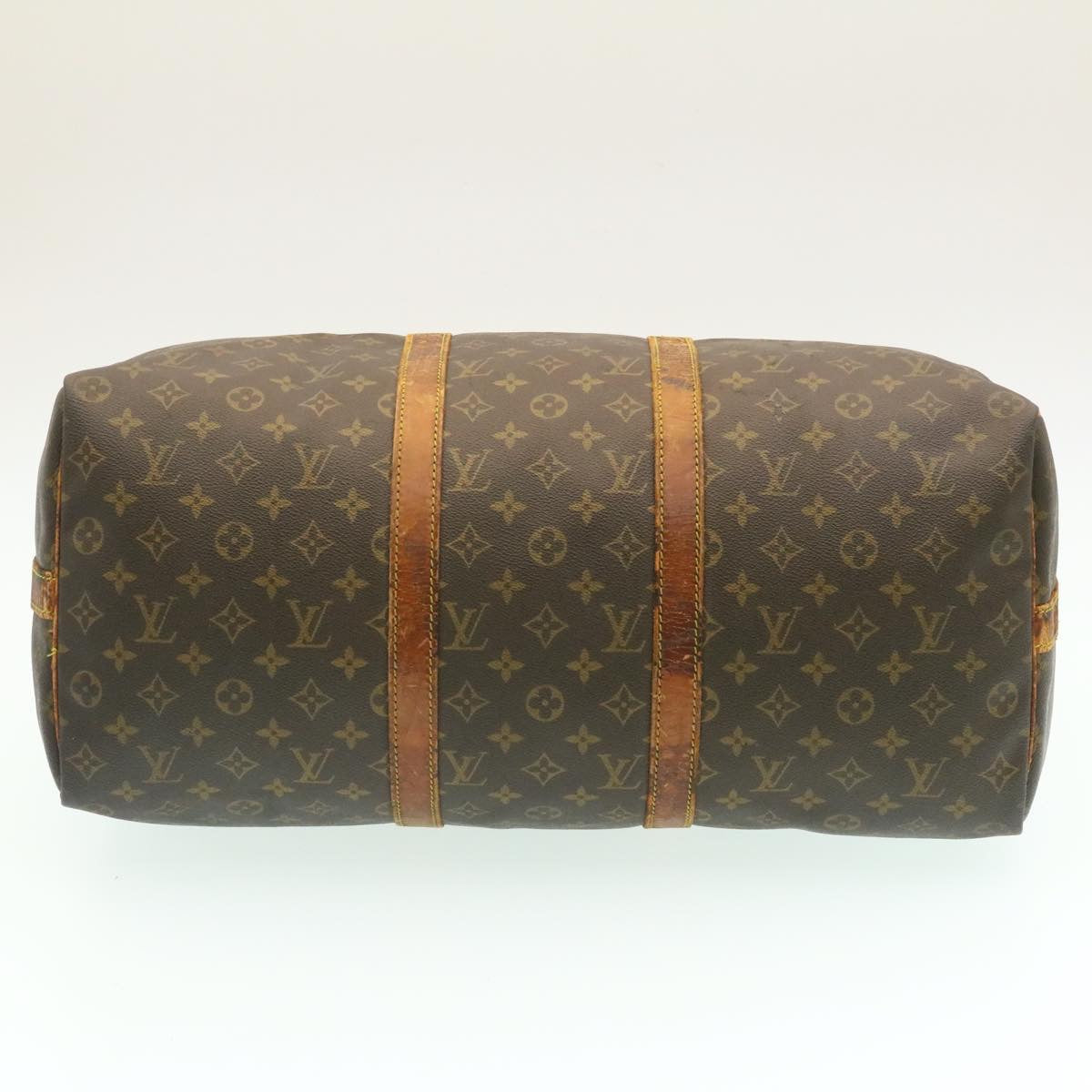 LOUIS VUITTON Monogram Keepall Bandouliere 50 Boston Bag M41416 LV hs240