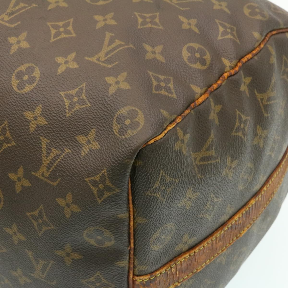 LOUIS VUITTON Monogram Keepall Bandouliere 50 Boston Bag M41416 LV hs240