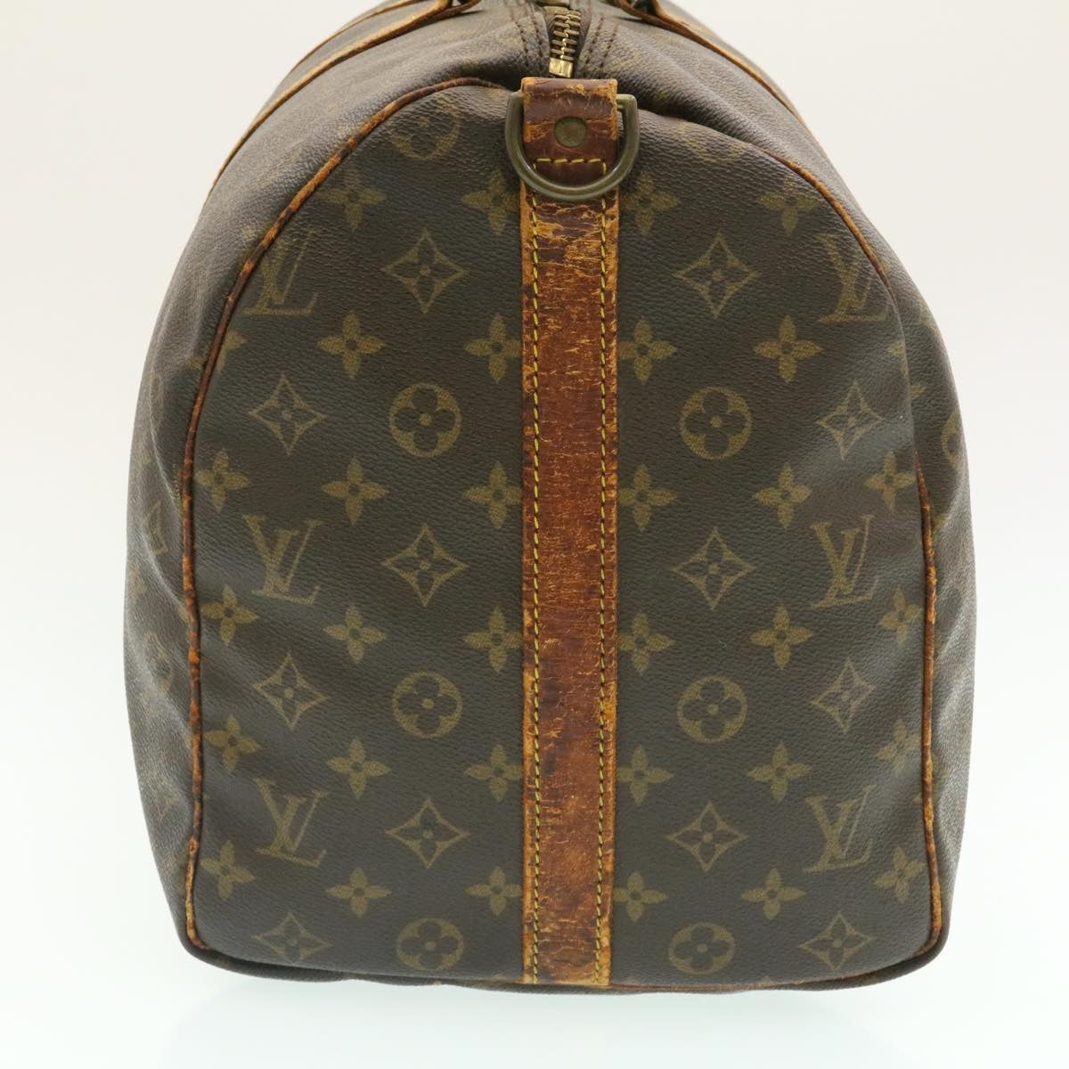 LOUIS VUITTON Monogram Keepall Bandouliere 50 Boston Bag M41416 LV hs240