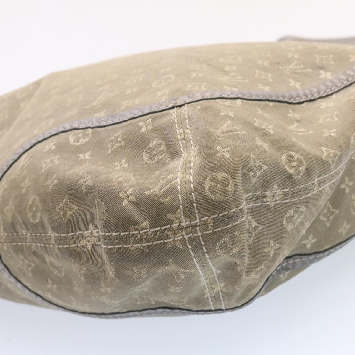 LOUIS VUITTON Monogram Mini Lin Anjoul Tote Bag Gray M95622 LV hs243