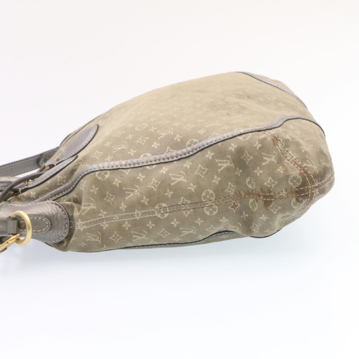 LOUIS VUITTON Monogram Mini Lin Anjoul Tote Bag Gray M95622 LV hs243