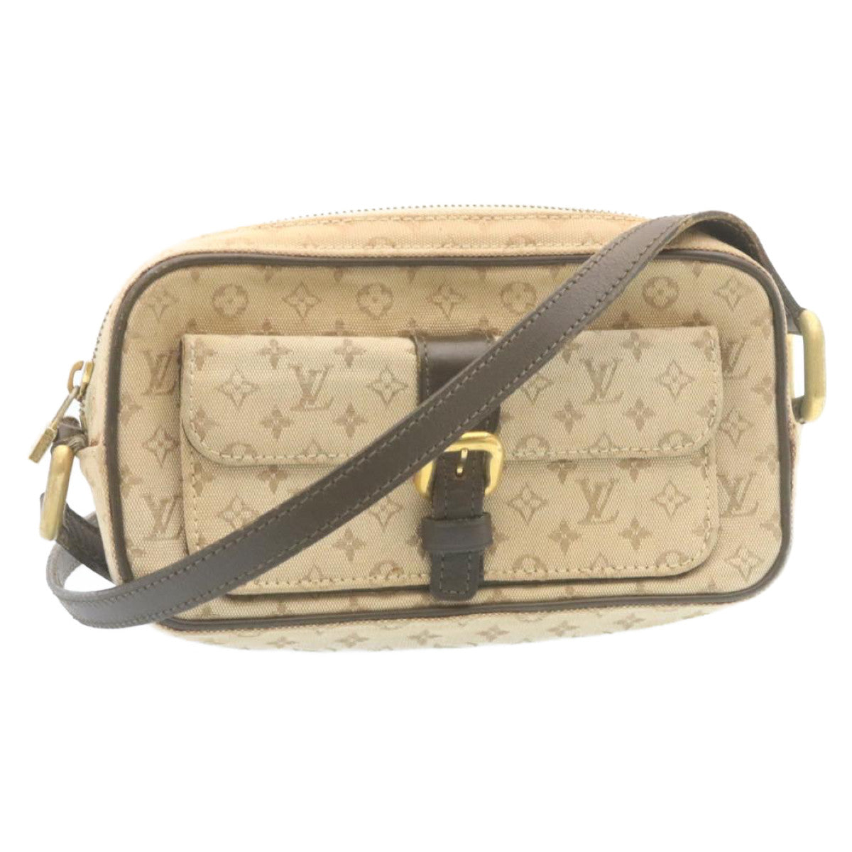 LOUIS VUITTON Monogram Mini Juliet MM Shoulder Bag Khaki M92218 LV hs302