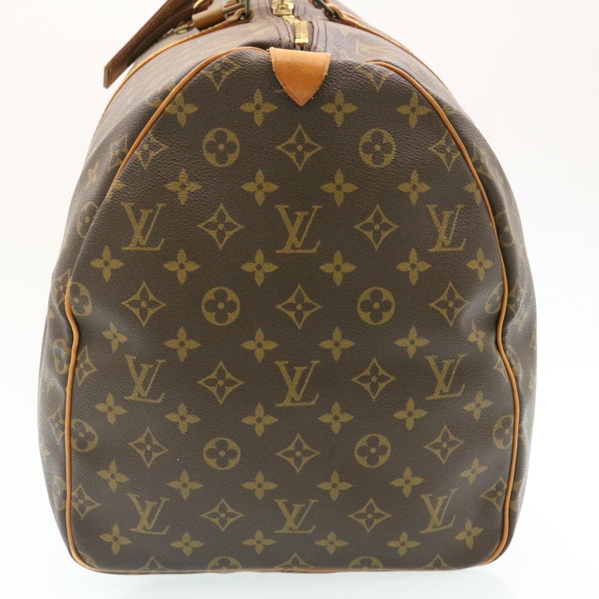 LOUIS VUITTON Monogram Keepall 55 Boston Bag M41424 LV hs335