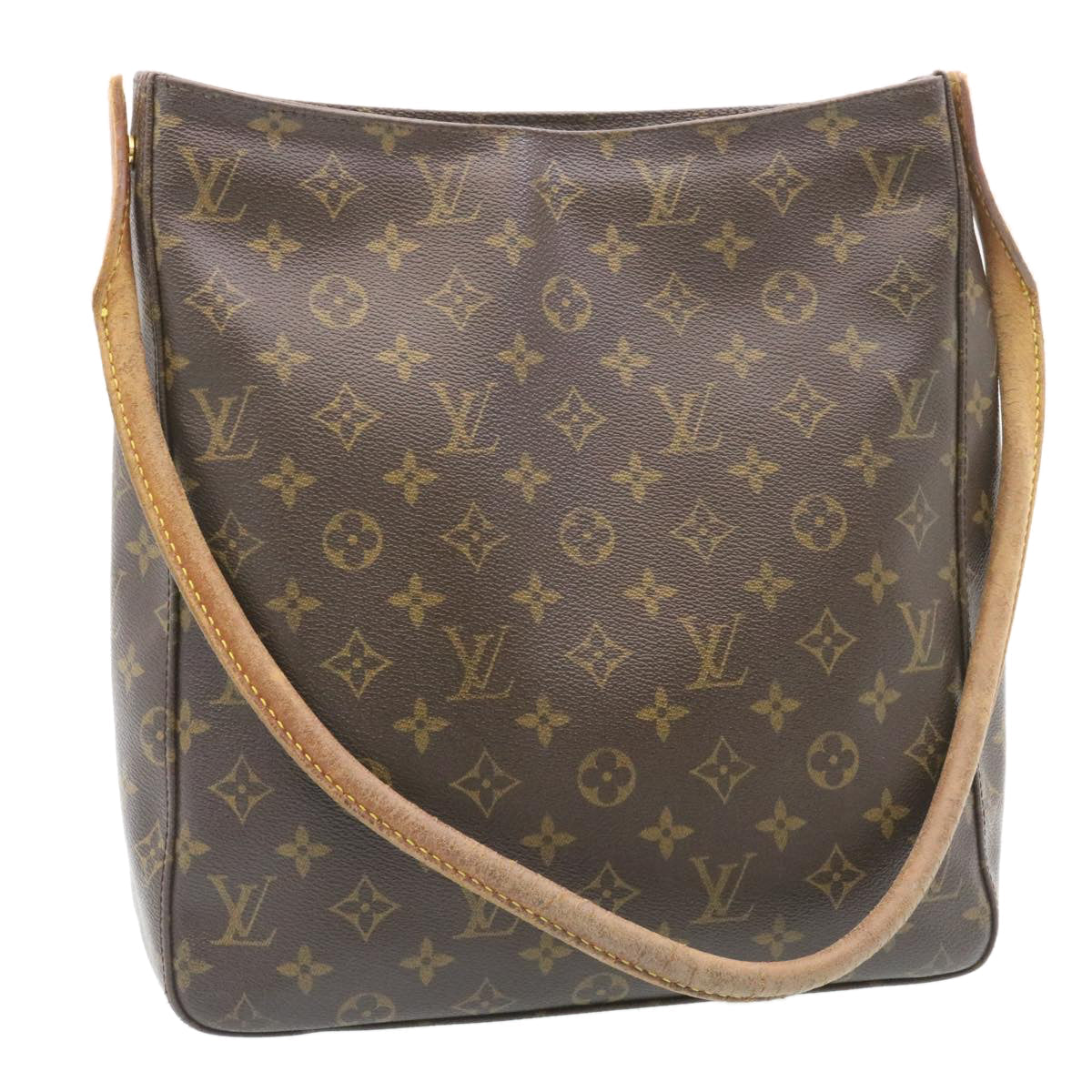 LOUIS VUITTON Monogram Looping GM Shoulder Bag M51145 LV hs479