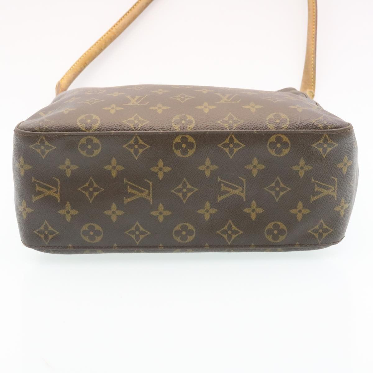 LOUIS VUITTON Monogram Looping GM Shoulder Bag M51145 LV hs479