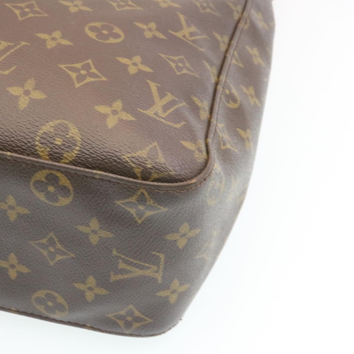 LOUIS VUITTON Monogram Looping GM Shoulder Bag M51145 LV hs479
