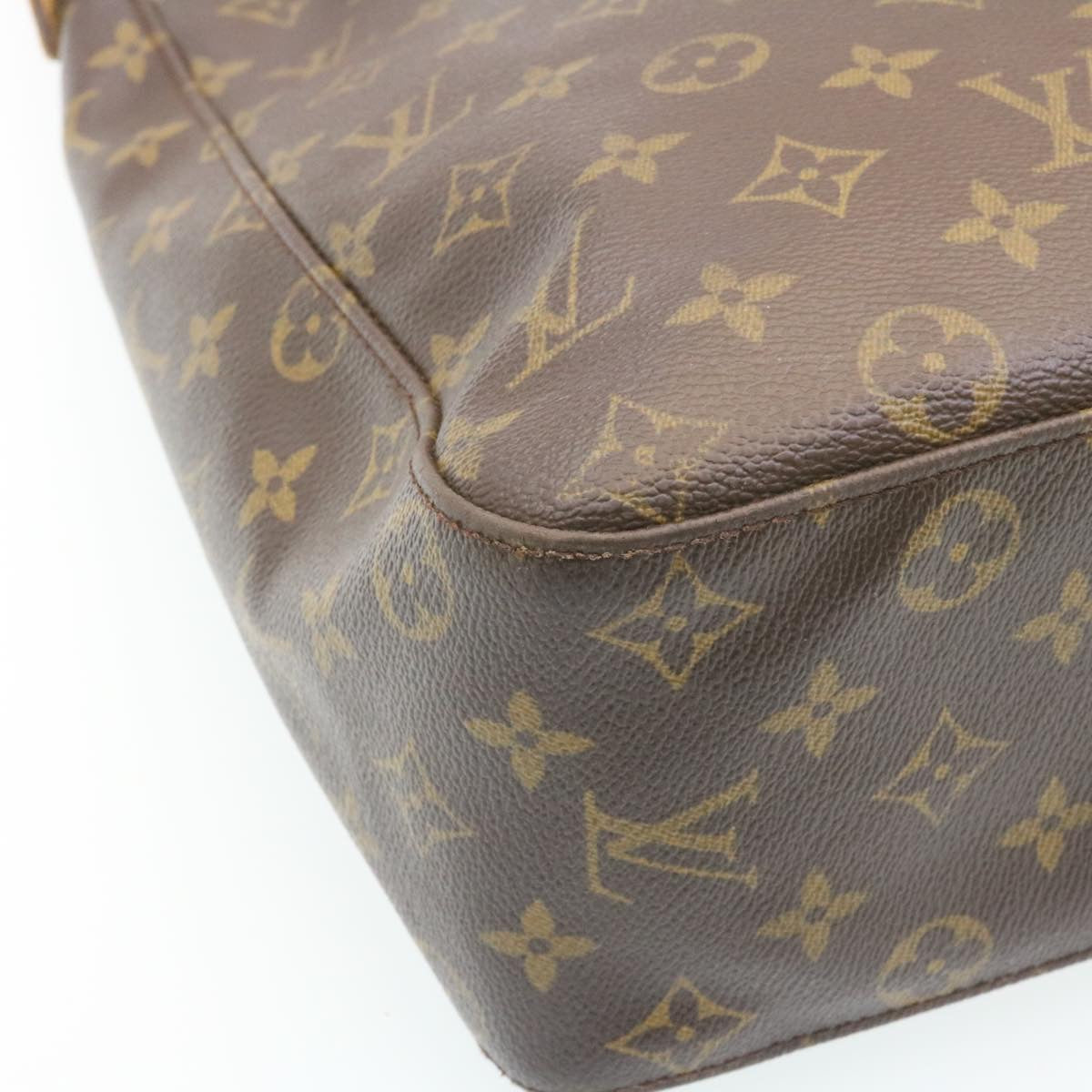 LOUIS VUITTON Monogram Looping GM Shoulder Bag M51145 LV hs479