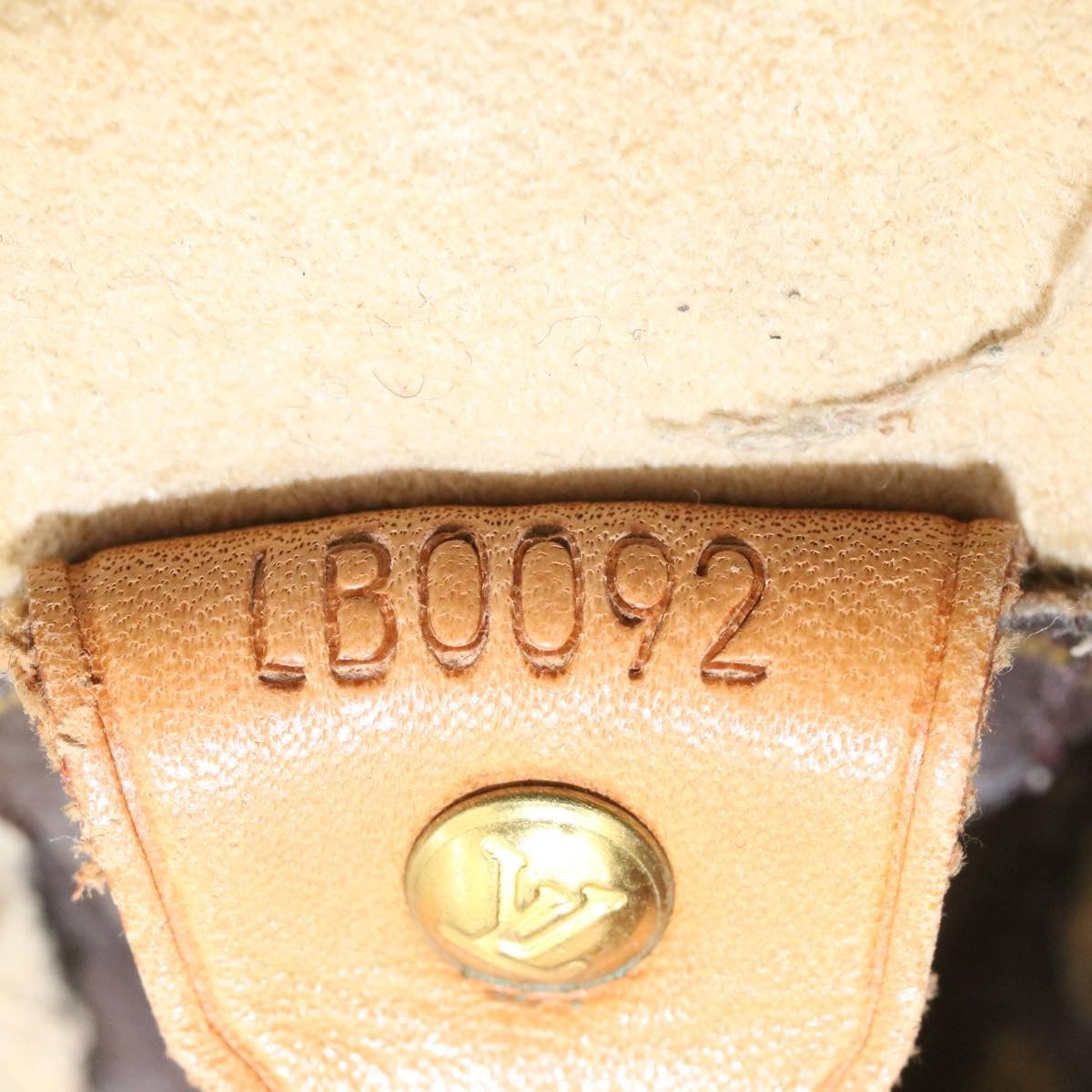 LOUIS VUITTON Monogram Looping GM Shoulder Bag M51145 LV hs479