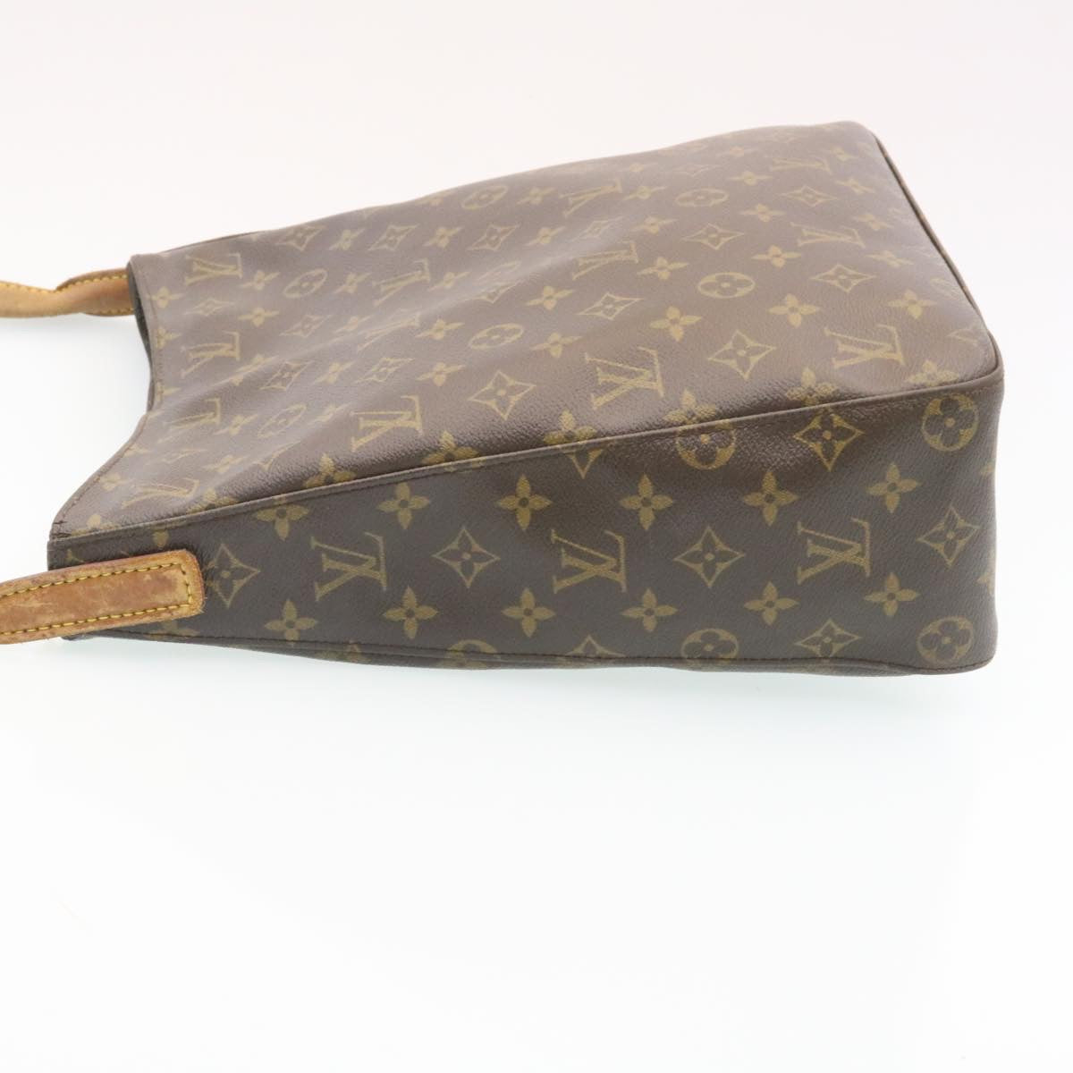 LOUIS VUITTON Monogram Looping GM Shoulder Bag M51145 LV hs479