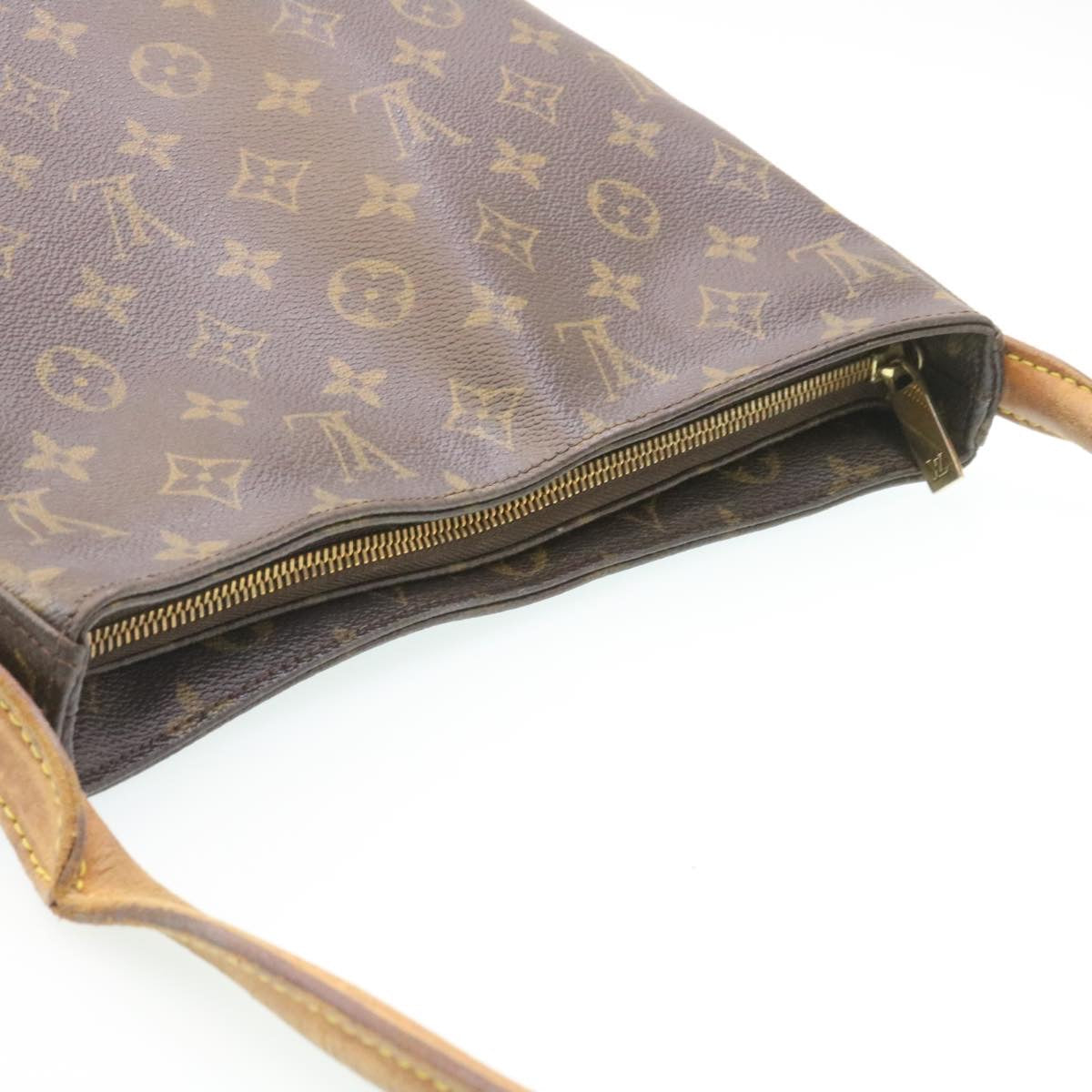 LOUIS VUITTON Monogram Looping GM Shoulder Bag M51145 LV hs479