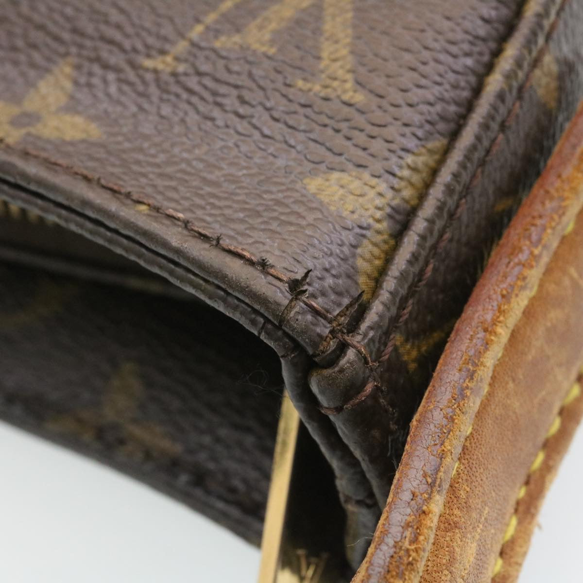 LOUIS VUITTON Monogram Looping GM Shoulder Bag M51145 LV hs479