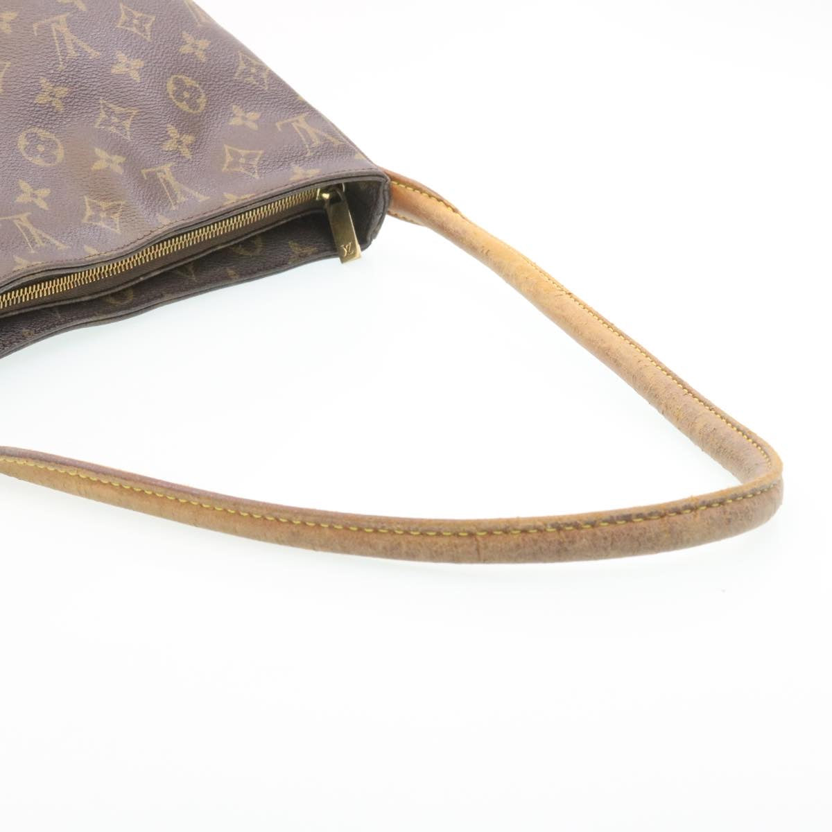 LOUIS VUITTON Monogram Looping GM Shoulder Bag M51145 LV hs479