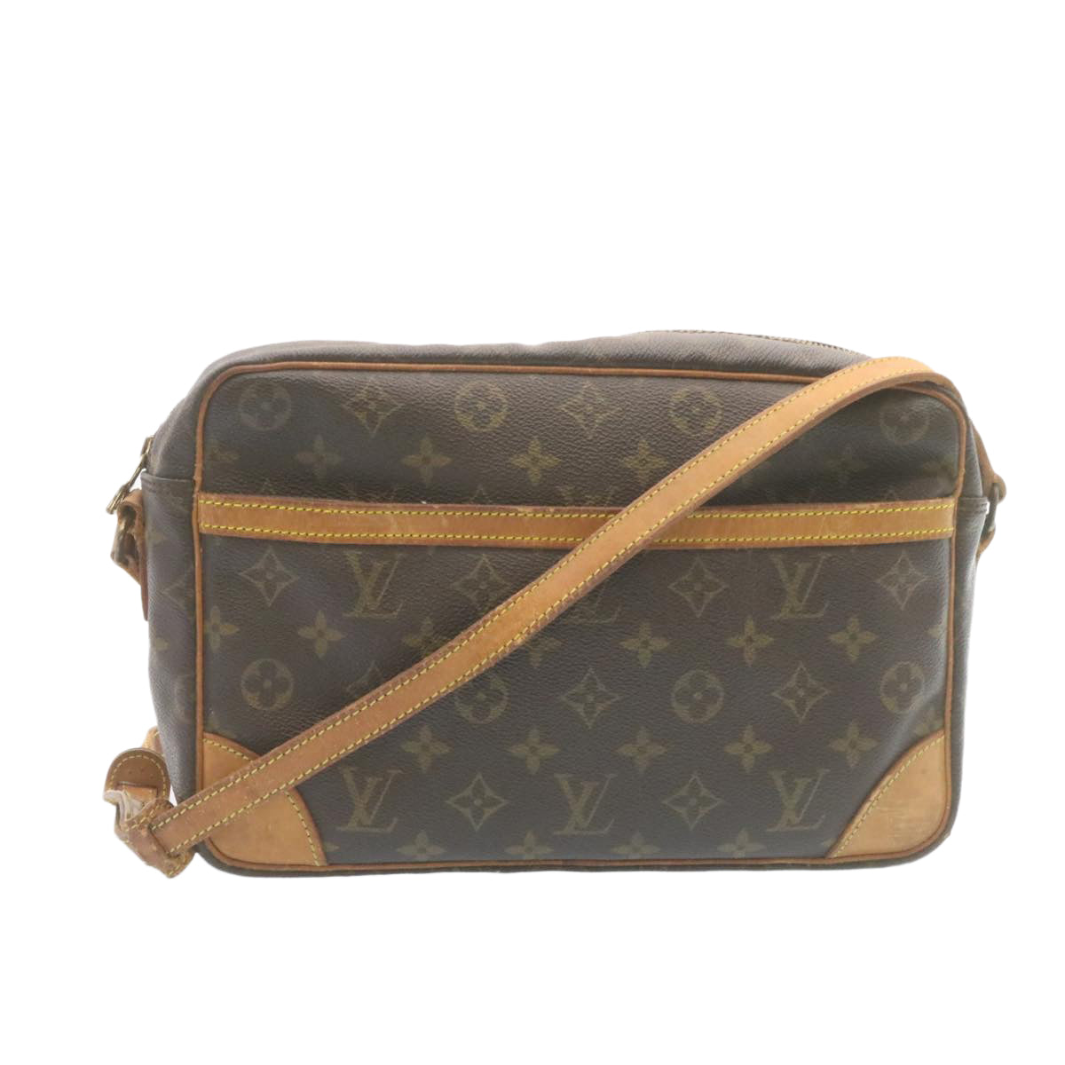 LOUIS VUITTON Monogram Trocadero 30 Shoulder Bag M51272 LV hs495