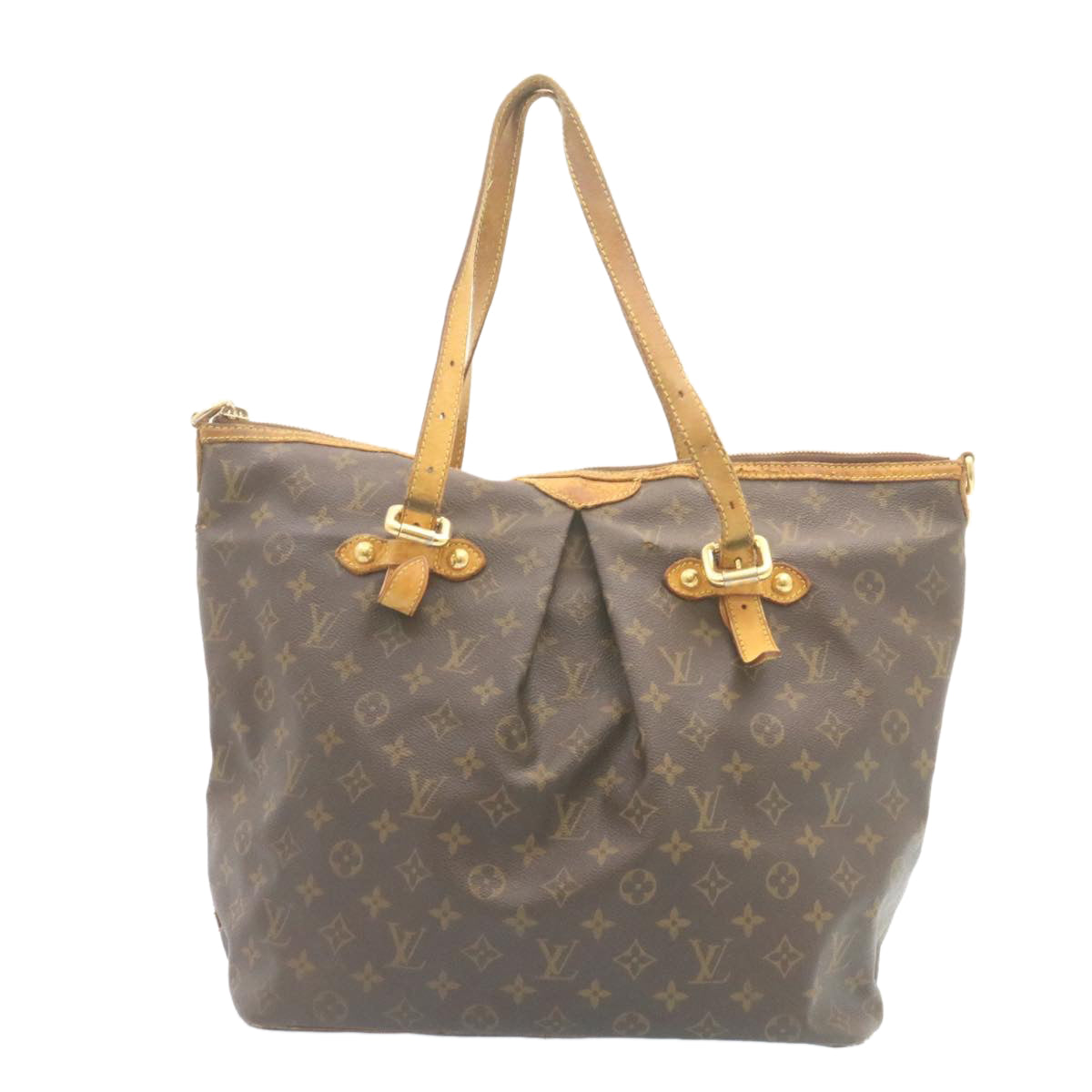 LOUIS VUITTON Monogram Palermo PM Tote Bag M40145 LV hs506