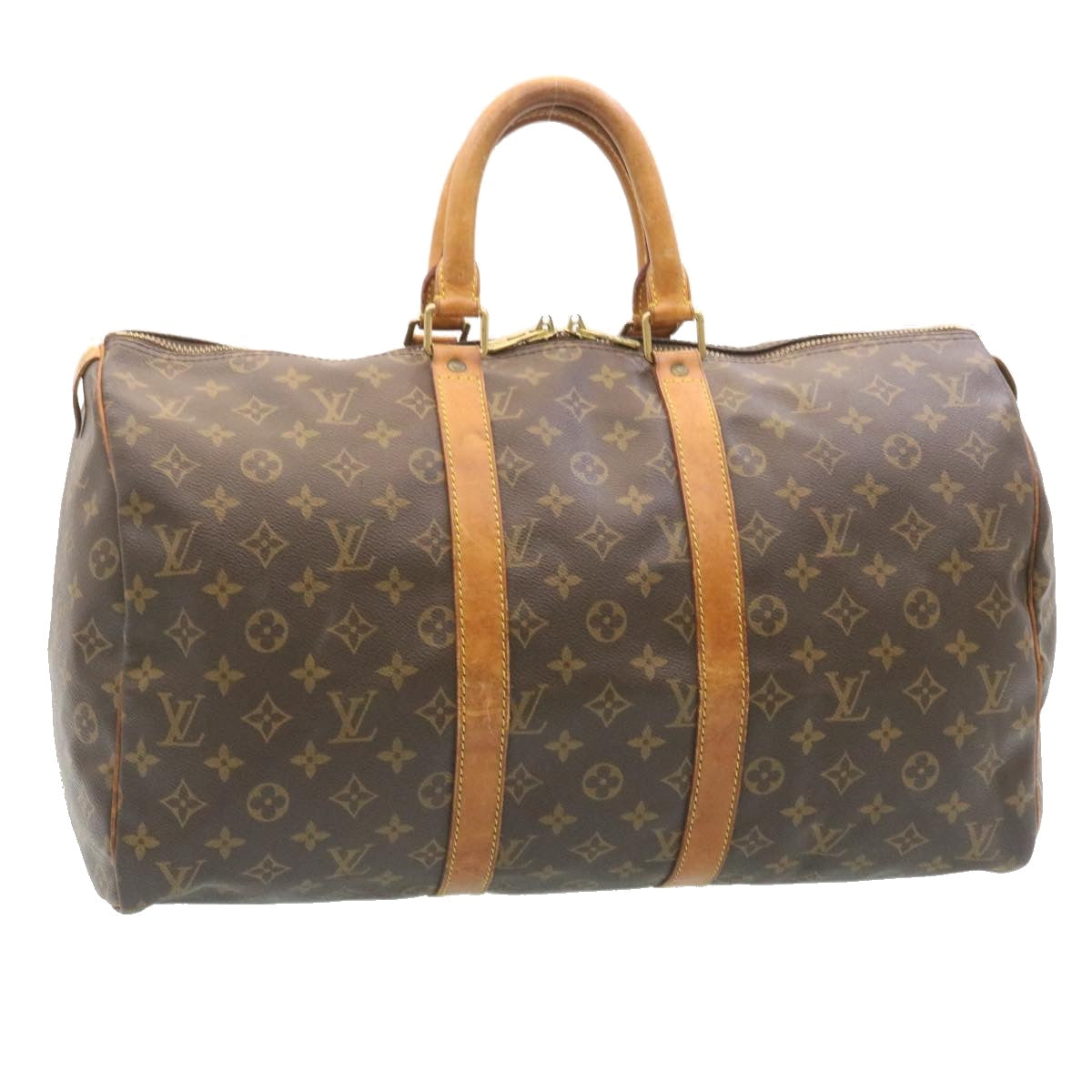 LOUIS VUITTON Monogram Keepall 45 Boston Bag M41428 LV hs569