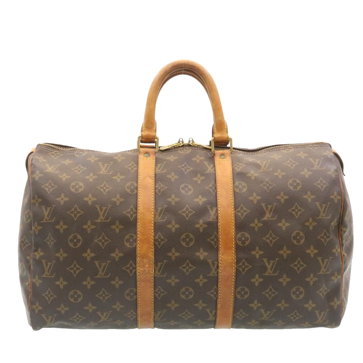 LOUIS VUITTON Monogram Keepall 45 Boston Bag M41428 LV hs569