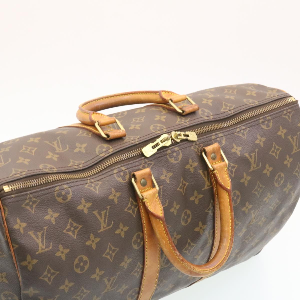 LOUIS VUITTON Monogram Keepall 45 Boston Bag M41428 LV hs569