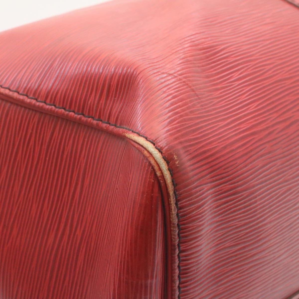 LOUIS VUITTON Epi Keepall 45 Boston Bag Red M42977 LV hs667