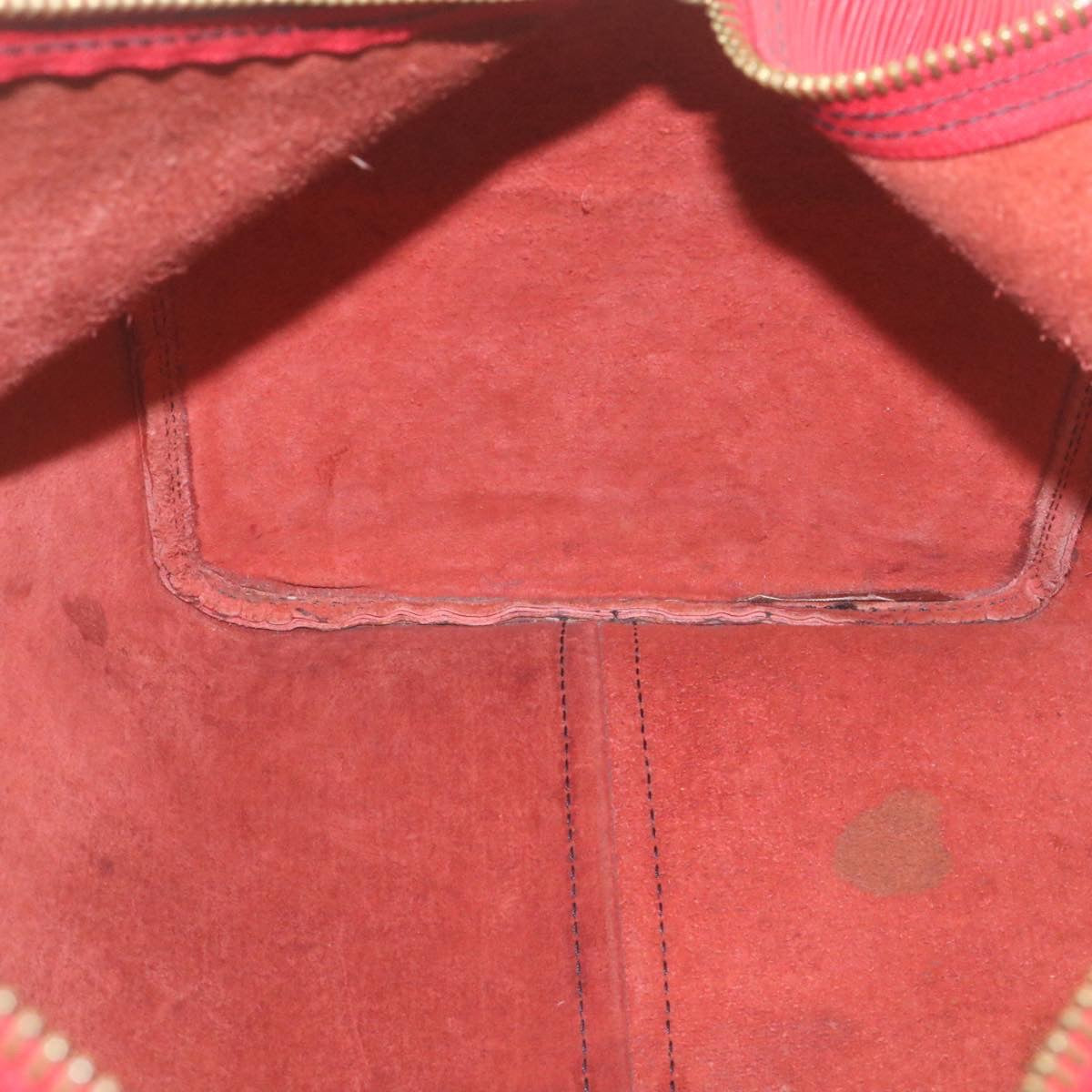 LOUIS VUITTON Epi Keepall 45 Boston Bag Red M42977 LV hs667