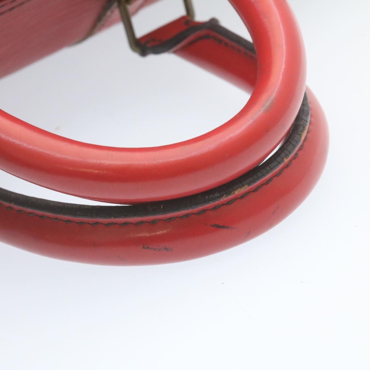 LOUIS VUITTON Epi Keepall 45 Boston Bag Red M42977 LV hs667