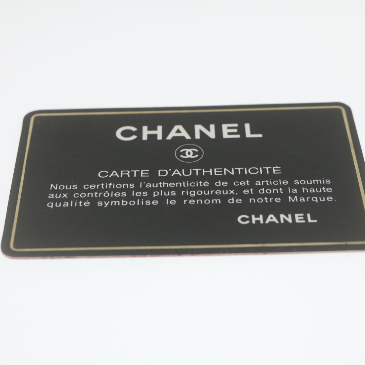 CHANEL Mini Matelasse Chain Flap Hand Bag Lamb Skin Red Gold CC  hs688A