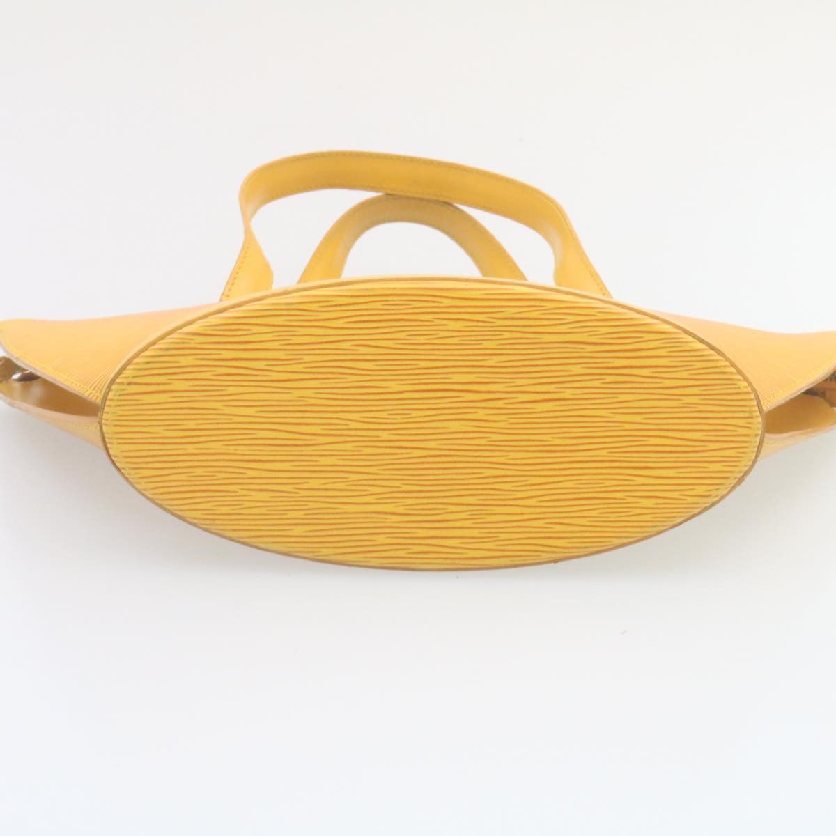 LOUIS VUITTON Epi Saint Jacques Hand Bag Yellow M52279 LV hs692