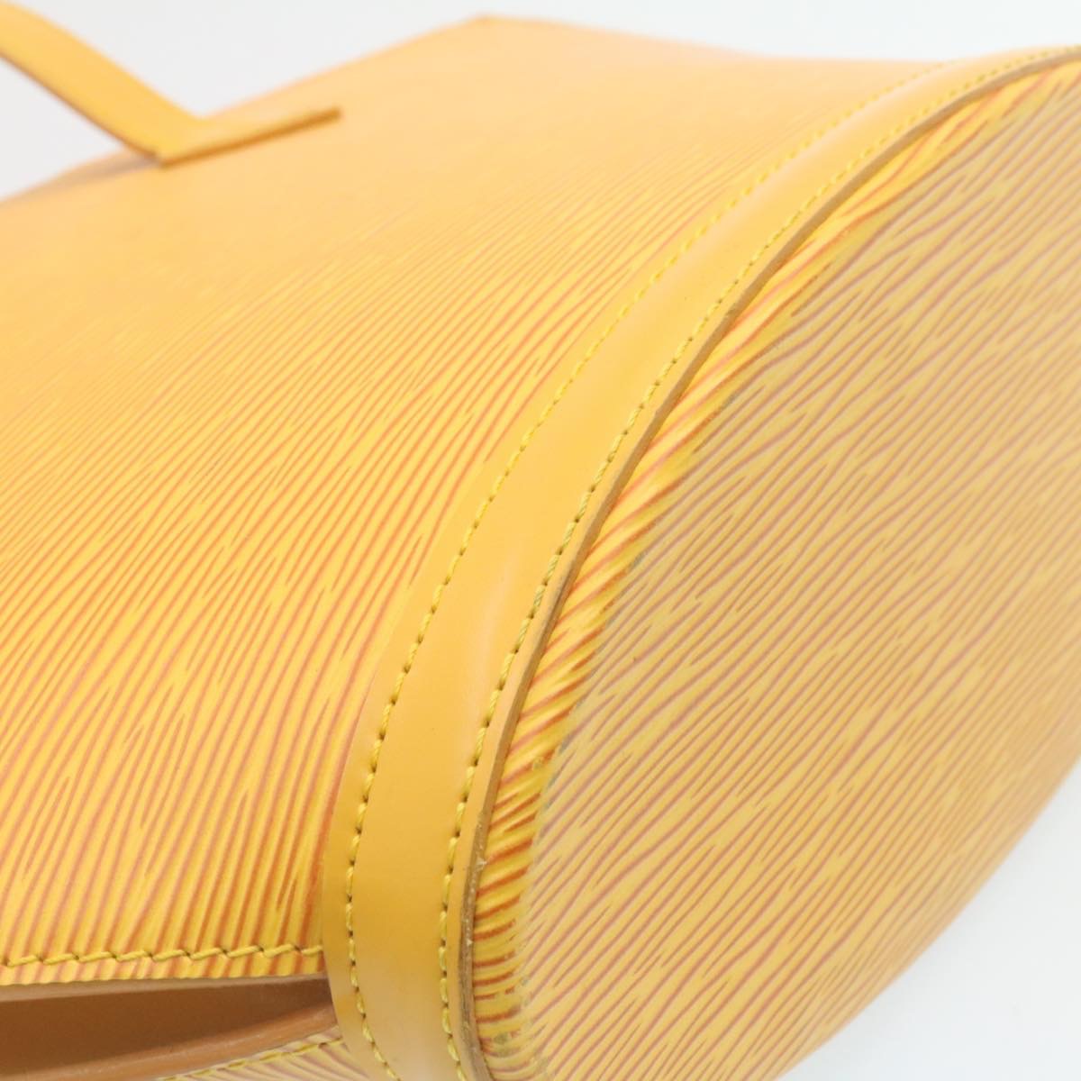 LOUIS VUITTON Epi Saint Jacques Hand Bag Yellow M52279 LV hs692