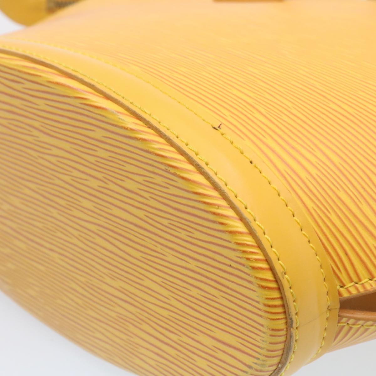 LOUIS VUITTON Epi Saint Jacques Hand Bag Yellow M52279 LV hs692