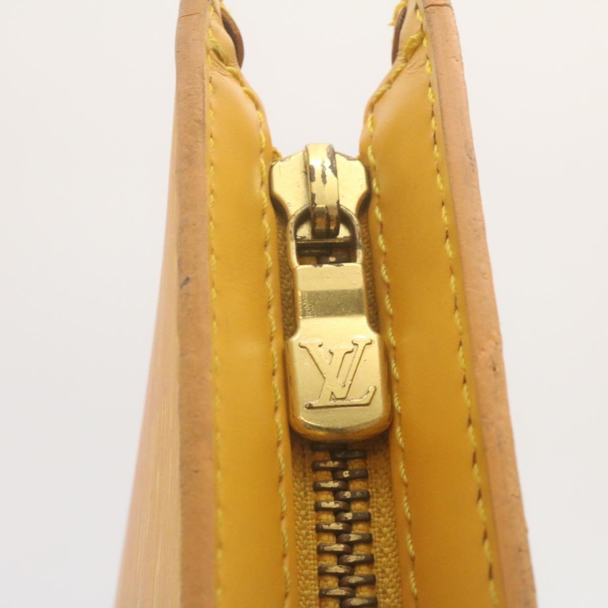 LOUIS VUITTON Epi Saint Jacques Hand Bag Yellow M52279 LV hs692
