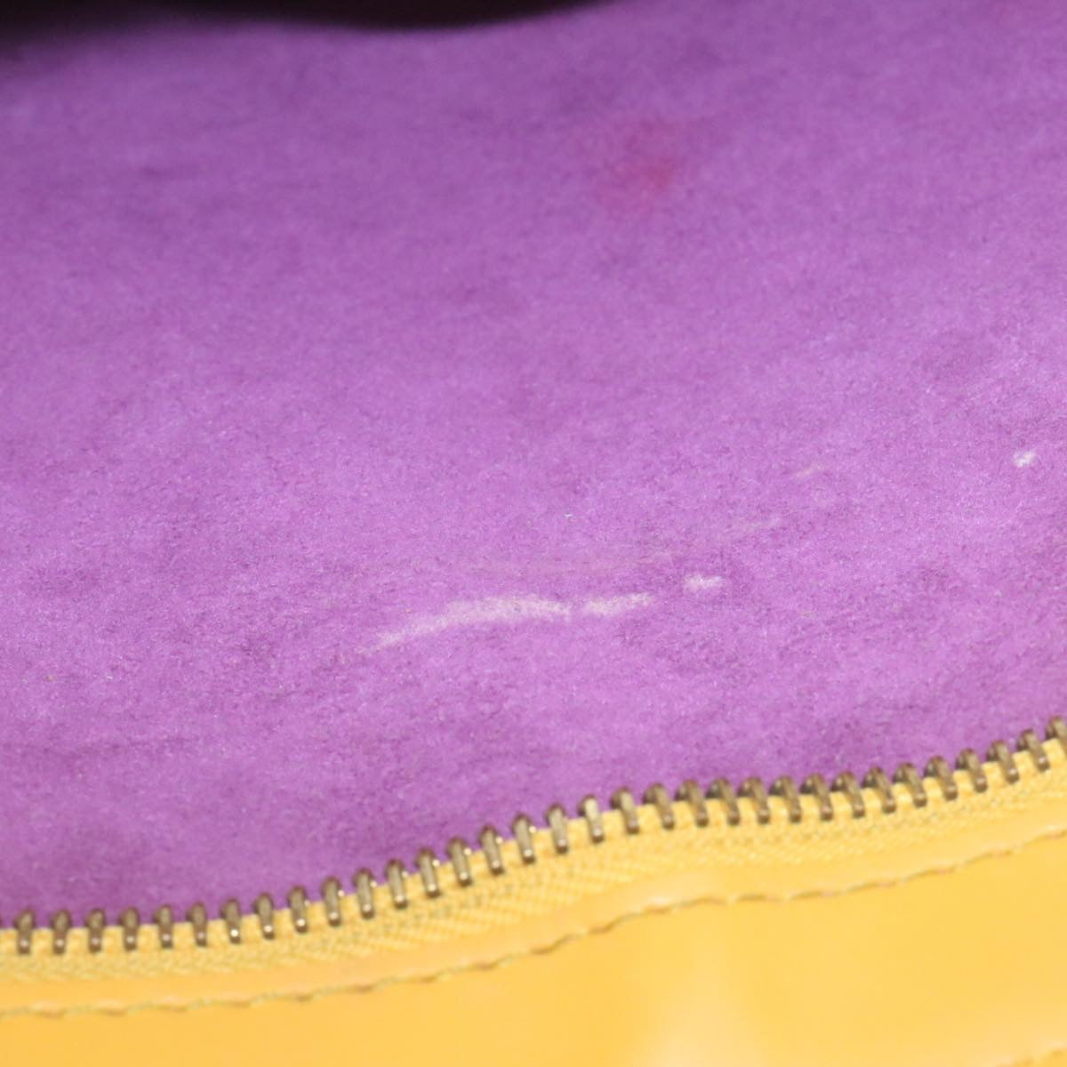 LOUIS VUITTON Epi Saint Jacques Hand Bag Yellow M52279 LV hs692