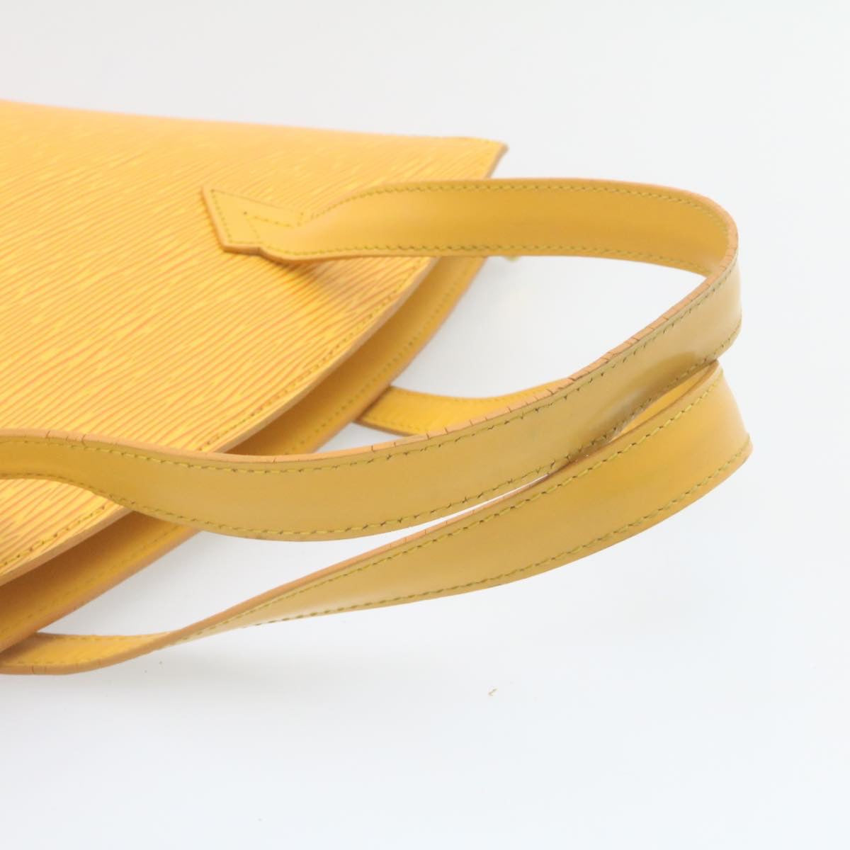 LOUIS VUITTON Epi Saint Jacques Hand Bag Yellow M52279 LV hs692