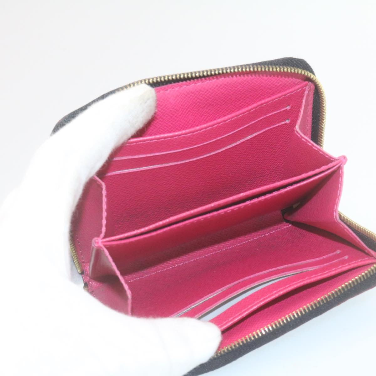 LOUIS VUITTON Monogram Multicolor Zippy Coin Purse Black M93740 LV hs726