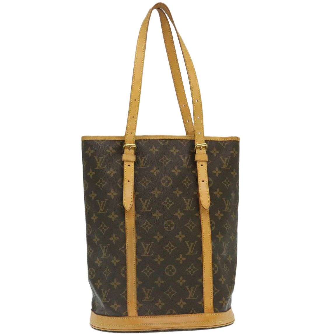 LOUIS VUITTON Monogram Bucket GM Shoulder Bag bs465 LV hs884
