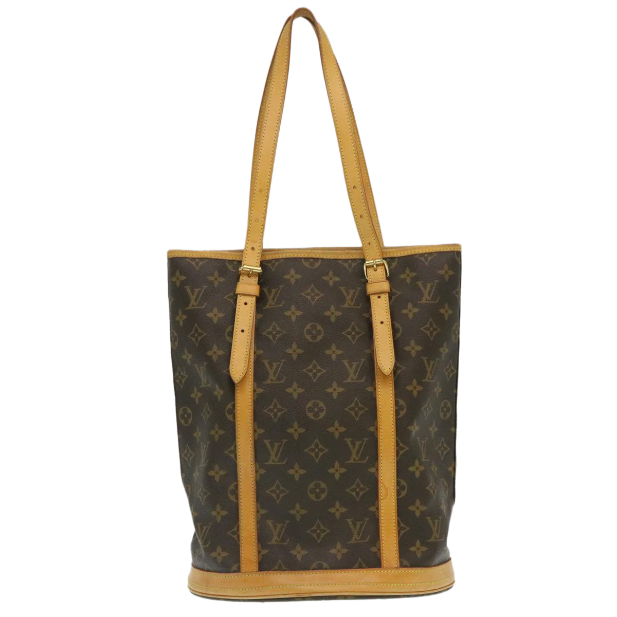 LOUIS VUITTON Monogram Bucket GM Shoulder Bag bs465 LV hs884