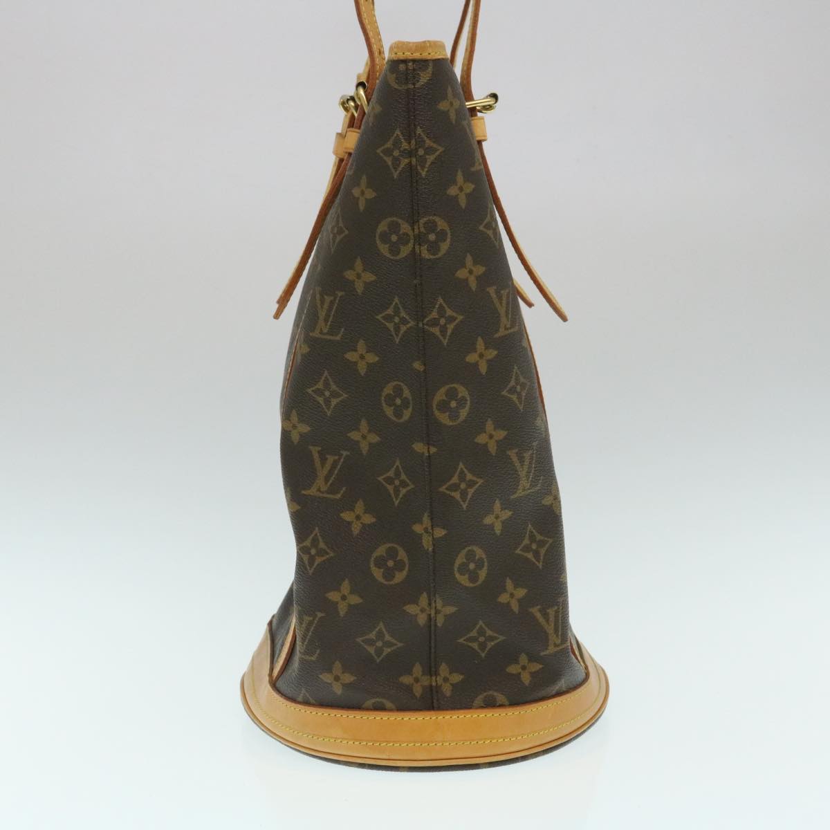 LOUIS VUITTON Monogram Bucket GM Shoulder Bag bs465 LV hs884
