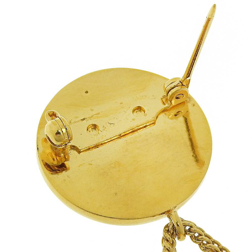Chanel Gold Plated Bag Motif Brooch