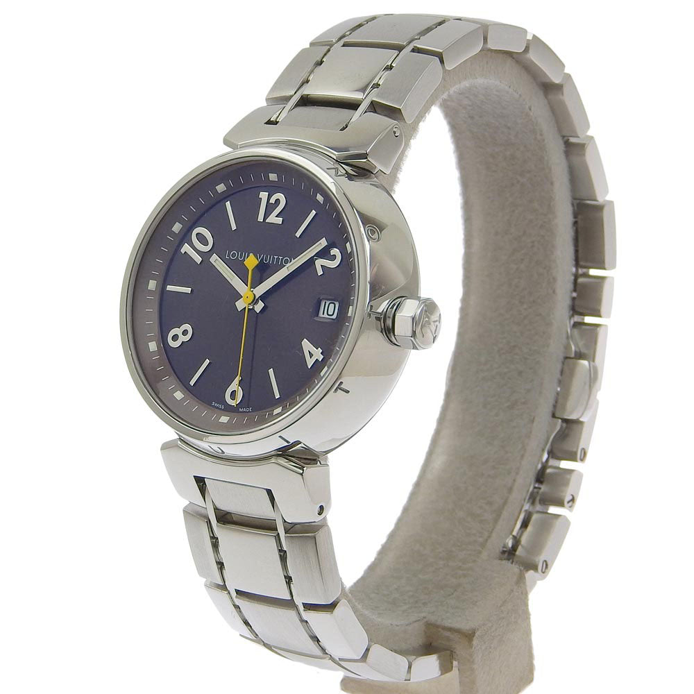 Louis Vuitton Tambour Watch Q1311 Stainless Steel Quartz