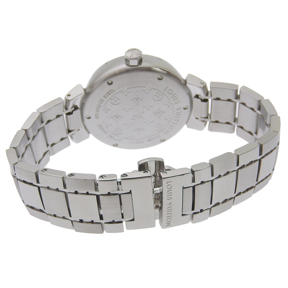 Louis Vuitton Tambour Watch Q1311 Stainless Steel Quartz