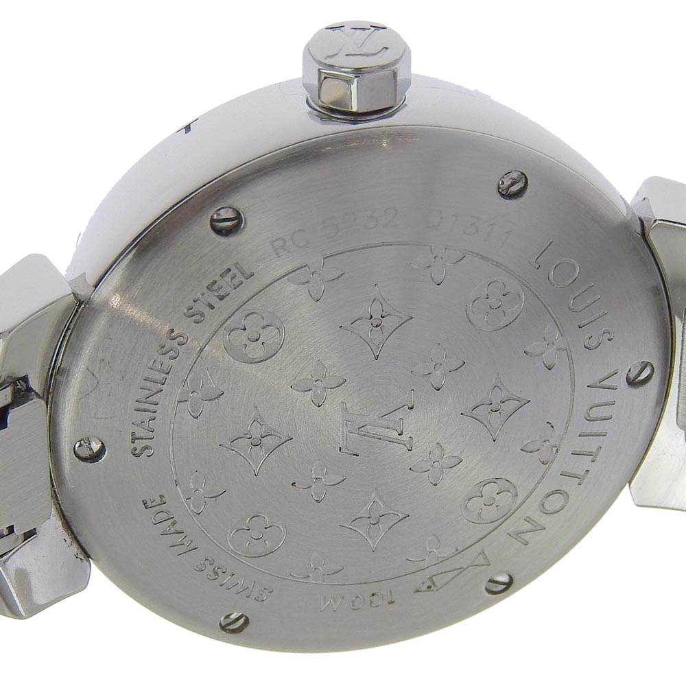 Louis Vuitton Tambour Watch Q1311 Stainless Steel Quartz