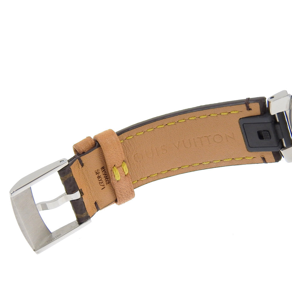 Louis Vuitton Tambour Slim Watch Stainless Steel Quartz