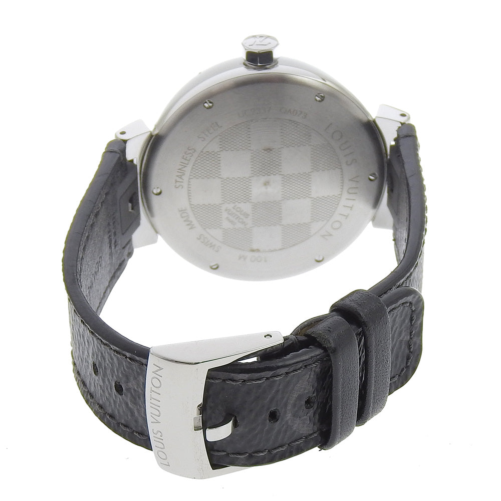 Louis Vuitton Tambour GM Quartz Watch Stainless Steel