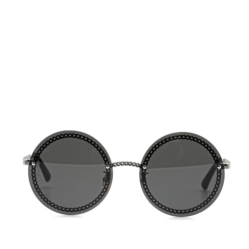 Chanel Coco Mark Round Chain Sunglasses