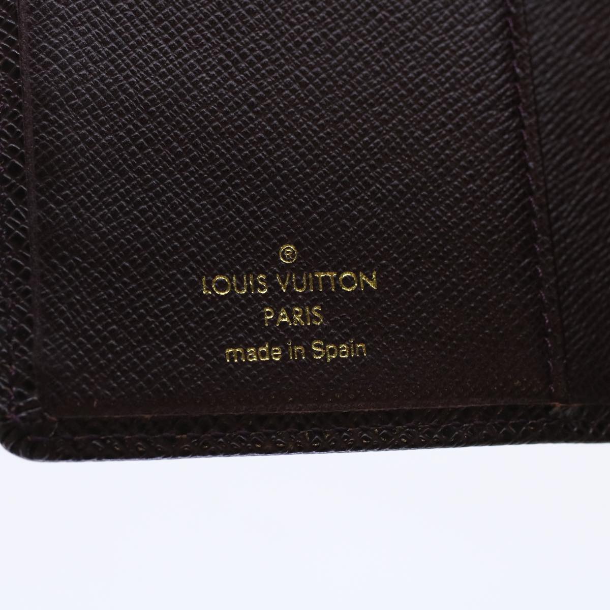 LOUIS VUITTON Taiga Agenda PM Day Planner Cover Acajou R20416 LV im446