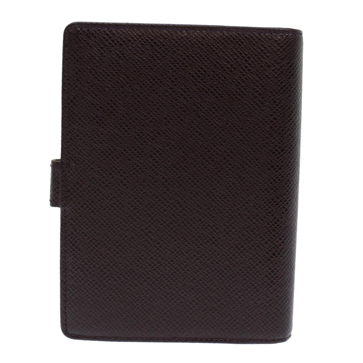 LOUIS VUITTON Taiga Agenda PM Day Planner Cover Acajou R20416 LV im446