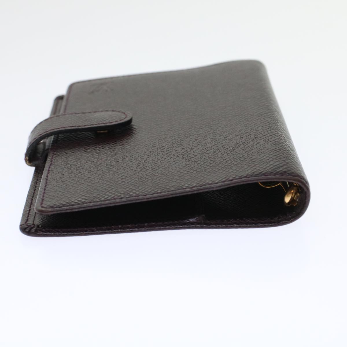 LOUIS VUITTON Taiga Agenda PM Day Planner Cover Acajou R20416 LV im446
